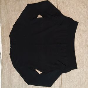 Black crew neck jcrew sweater